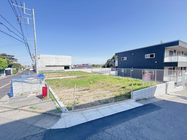 【外観】 | 新座市畑中3丁目　建築条件無売地　全3区画　(志木本店) | 販売現地／2024年5月17日撮影