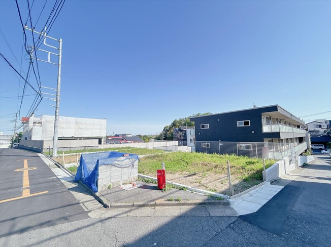 【外観】 | 新座市畑中3丁目　建築条件無売地　全3区画　(志木本店) | 販売現地／2024年5月17日撮影