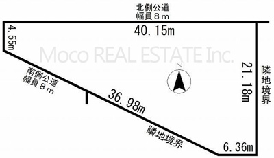 【区画図】 | 北見市無加川町中古住宅