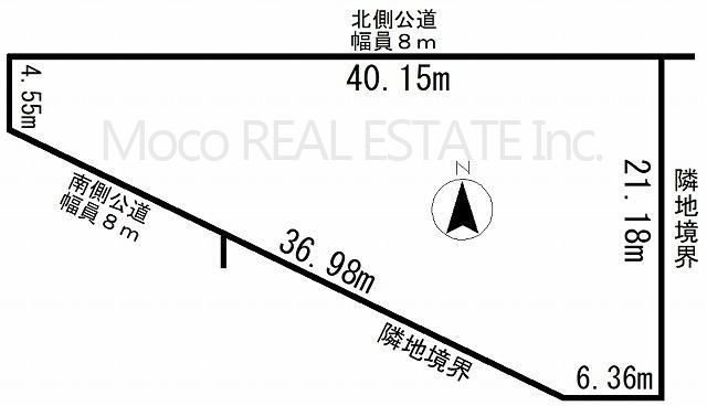 【区画図】 | 北見市無加川町中古住宅