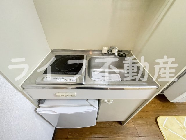 アリーヴェデルチ小阪のキッチン|使いやすいキッチンです