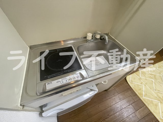 アリーヴェデルチ小阪のキッチン|使いやすいキッチンです