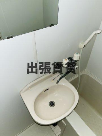 家電家具付！レオパレス本陣の洗面所