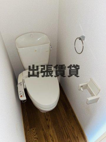 家電家具付！レオパレス本陣のトイレ