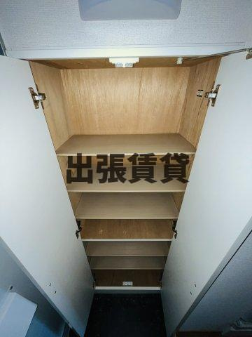 家電家具付！レオパレス本陣の収納