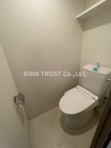 エス・キュート梅田中崎町のトイレ|ゆったりとした空間のトイレです