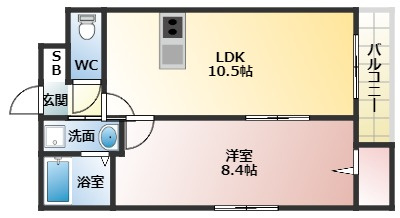 【間取り】 | ステラウッド野中Ⅲ