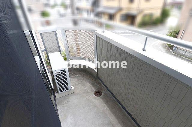 コーポエルフのバルコニー|落ち着いた時間を過ごせるバルコニーです