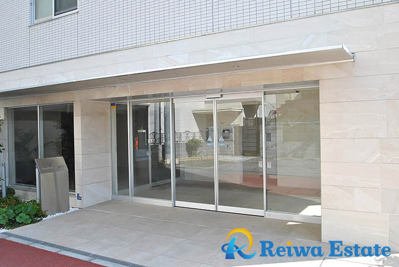 コージーコート茅ヶ崎のエントランス