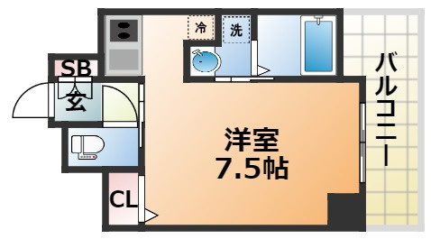 MJC神戸ブレイヴの間取り