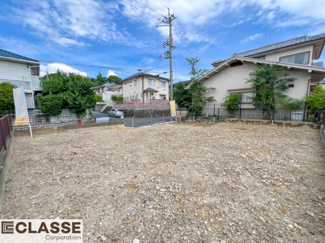 【前面道路含む現地写真】 | 宇治市折居台4丁目　売土地　建築条件無し