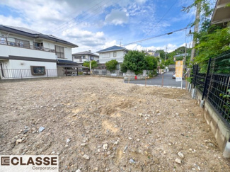 【前面道路含む現地写真】 | 宇治市折居台4丁目　売土地　建築条件無し
