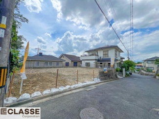 【前面道路含む現地写真】 | 宇治市折居台4丁目　売土地　建築条件無し