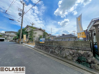 【前面道路含む現地写真】 | 宇治市折居台4丁目　売土地　建築条件無し