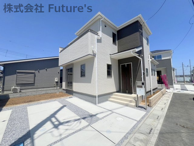 三郷市番匠免1丁目　新築戸建　全12棟　11号棟の外観|三郷中央駅からバス便あり・全12棟の新築分譲住宅