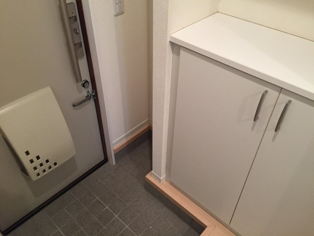 カーサオアシスの玄関