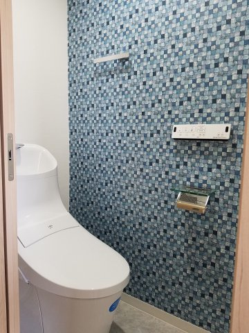 ディアコート八木のトイレ|温水洗浄便座機能付きトイレ