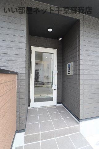 YURION蘇我のエントランス|安心のオートロック付き！