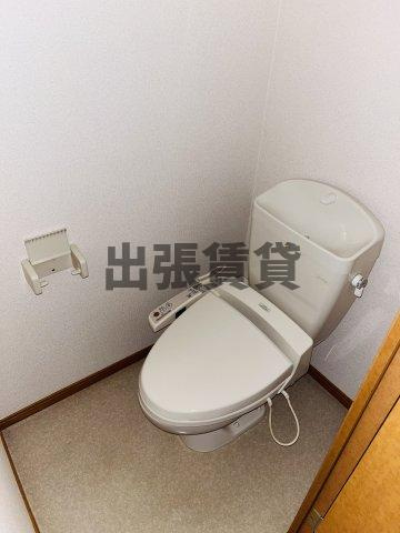 家具・家電付！レオパレス森下のトイレ