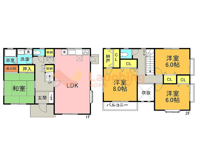 【間取り】 | けやき台2丁目戸建住宅