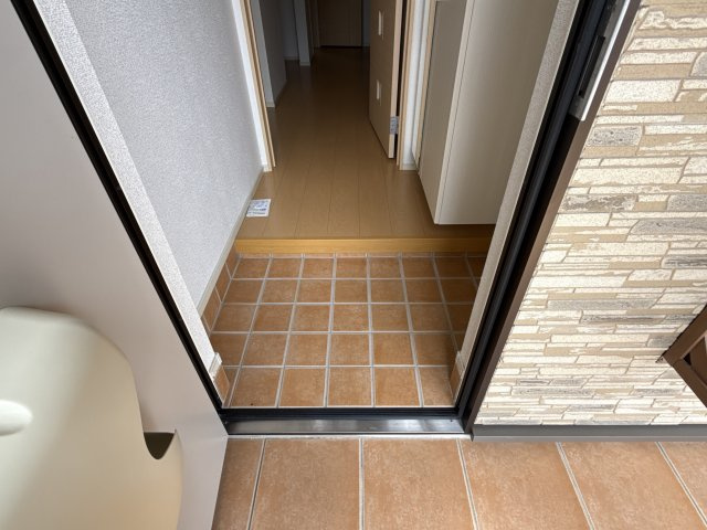 サンリット福崎Ⅱの玄関