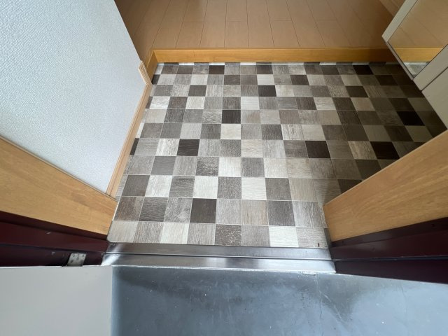 シエル青山の玄関