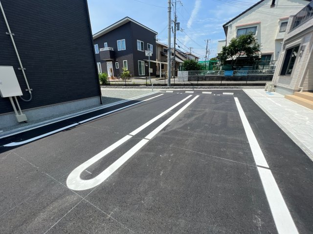 パルグランデⅡの駐車場