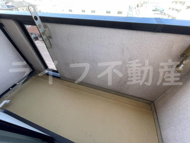 カデンツァKのバルコニー|陽当たり良好なバルコニーです