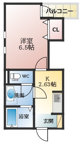 【間取り】 | YTSハイツ若松町PART1