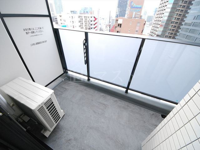 ルーエ天満橋のバルコニー|他号室参考写真