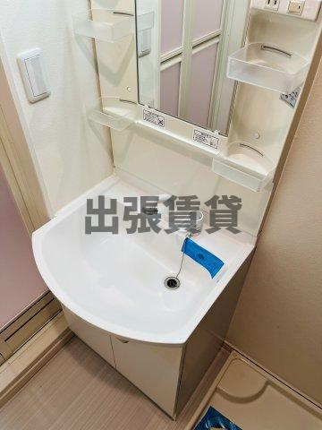 仲介手数料0円！K Flatの洗面所