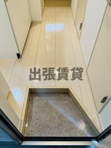 仲介手数料0円！K Flatの玄関