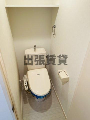 仲介手数料0円！K Flatのトイレ