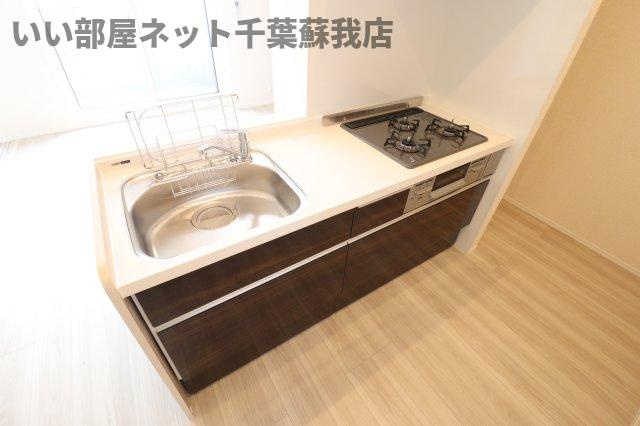 ルミエール五井・Ⅱのキッチン|キッチンでお料理をお楽しみください
