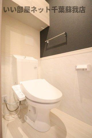 ルミエール五井・Ⅱのトイレ|清潔感のあるトイレです