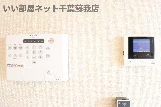 ルミエール五井・Ⅱのセキュリティ|TVモニターホン付きでセキュリティ面も安心！