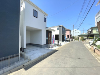 【前面道路含む現地写真】 | 前面道路（3号棟、4号棟、5号棟、6号棟）