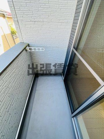 仲介手数料0円！クレスト新富のバルコニー