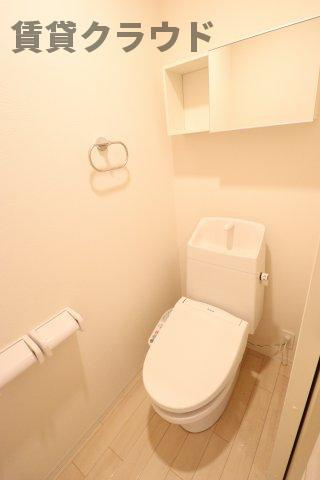 メゾン　クレシアのトイレ|コンパクトで使いやすいトイレです