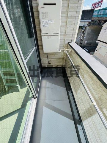 仲介手数料0円！シャルムのバルコニー