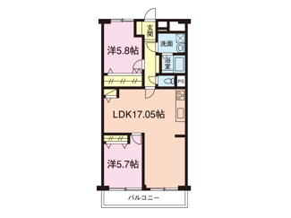 【間取り】 | 行徳ニューハイツ