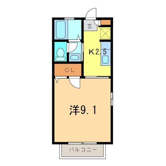 【間取り】 | サンモールＢ棟