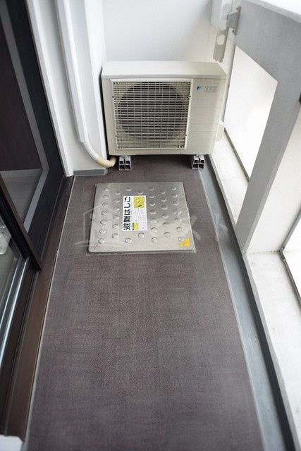 ミコノス北浜のバルコニー