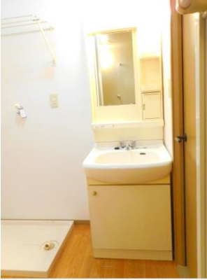 【洗面所】 | メゾン出丸Ⅱ番館