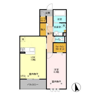【間取り】 | ピアチェーレⅠ