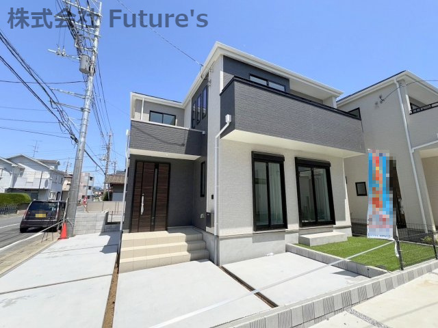 三郷市戸ケ崎3丁目　新築戸建　全7棟　B号棟の外観|周辺施設充実な戸ケ崎エリア！全7棟新築分譲住宅！