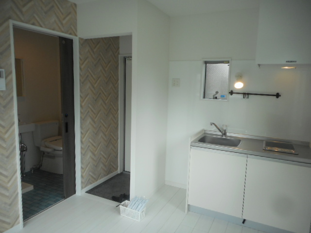 アパートメント新小岩B棟のキッチン