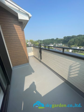平塚市南金目　未入居戸建のバルコニー