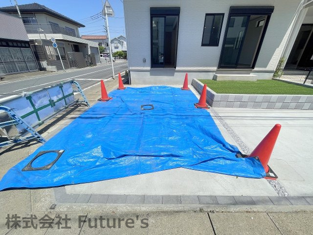 三郷市戸ケ崎3丁目　新築戸建　全7棟　D号棟の駐車場|カースペース2台分あります