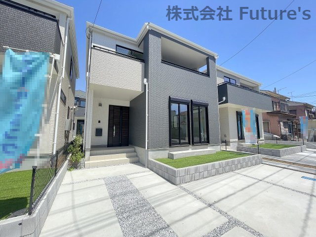 三郷市戸ケ崎3丁目　新築戸建　全7棟　E号棟の外観|周辺施設充実な戸ケ崎エリア！全7棟新築分譲住宅！
